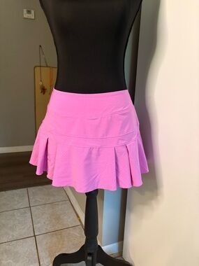 Nike Pink Pleated Active Tennis Skort
